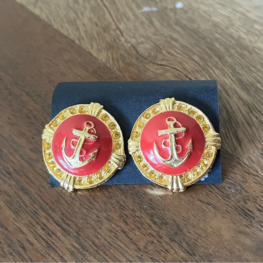 Vintage Nautical Earrings
